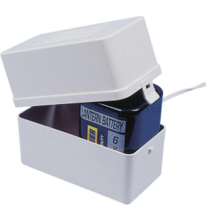 Skříň pro 2 blokové baterie 6 V