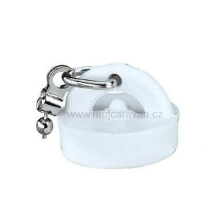 Špunt k zahnuté odpadové soupravě