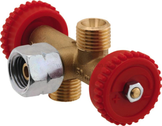 Plynový rozdělovač - dvojitý