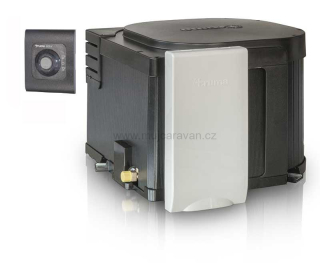 Plynový ohřívač vody Truma, montáž na stěnu