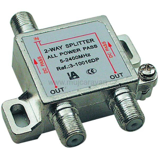 F-rozdělovač 2 výstupy