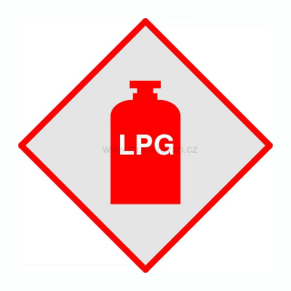 Samolepka LPG