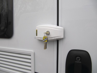 Zámek dveří vozidla HEOsafe Door Frame - bílá