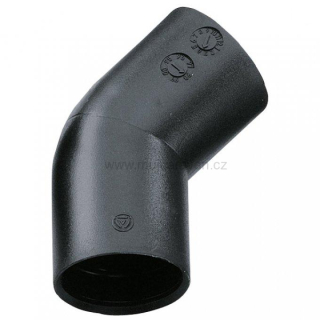 Odpadní systém - kolínko 45° 