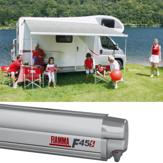 Markýza Fiamma F45 S - stříbrná