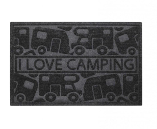 Rohožka Kera Camp  40 x 60 cm - černá