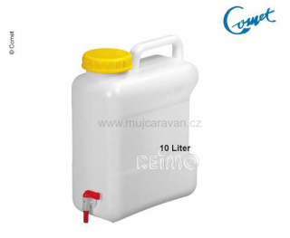 Širokohrdlý kanystr 10 l s výpustí
