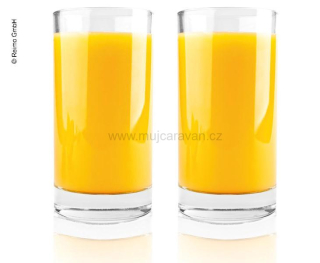 Sada 2 sklenic na vodu, džus, 350 ml