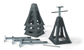 Sada 4 podpěrných plastových stojanů Fiamma