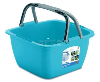 Čtvercový kbelík Luna 18,5 l