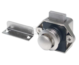 Zámeček Mini Push Lock - stříbrný
