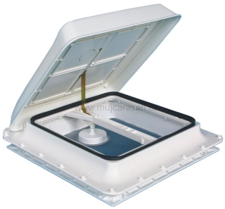 Střešní okno Fiamma Vent aerodynamické 40 x 40 - bílé