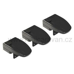 Přídavný zámek Fiamma Safe Door Frame, černá, sada 3 ks
