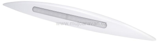 LED předstanové světlo bílé s okapem