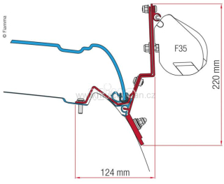 Adaptér F35 Pro Mercedes V-Klasse, Marco Polo – od 2014