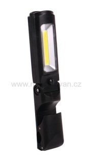 Pracovní COB-LED lampa se svorkou