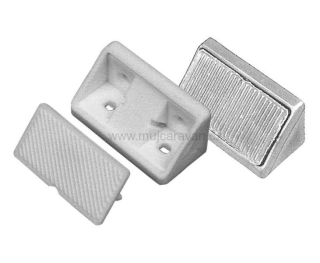 Spojovač rohů nábytku - šedý