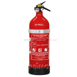 Hasicí přístroj 2 kg ABC