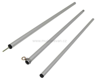 Třídílná alu opěrná teleskopická tyč, 170-260 cm 