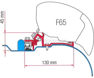 Montážní sada pro F 80 S a F65 S - Iveco Daily