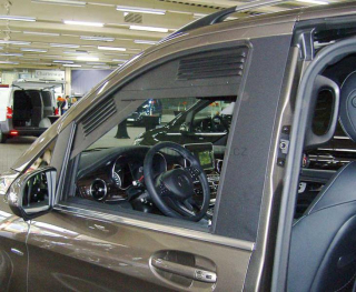 Větrací mřížky pro Mercedes VITO/V-Klasse od 01/2014 Exklusiv