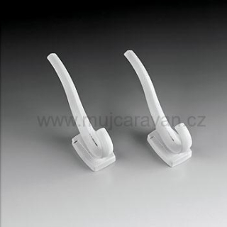 Sada 2 ks stěnových věšáků velkých