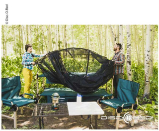 Moskytiéra s rámem pro Disc-O-Bed