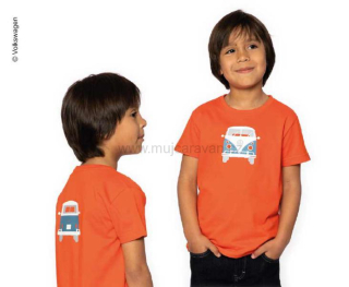 Dětské tričko VW, červená barva, unisex