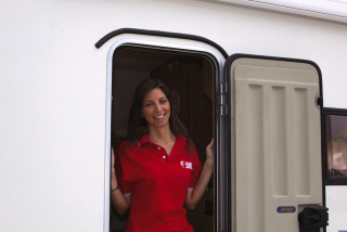 Dešťový okap Drip Stop 75 cm - pro dveře, černý