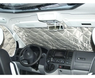 4-dílná izolace obytného prostoru VW T5/T6 od 2003, krátký rozvor, s opláštěním sololitem