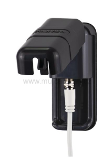 Venkovní zásuvka pro konektory F antracit