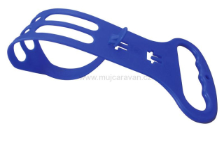 Stahovací pásek s rukojetí na prodlužovací kabel