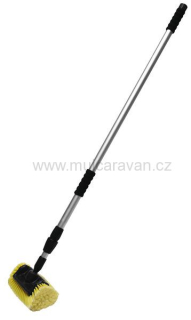 Teleskopický kartáč s všestrannou hlavou 1,15 - 1,80 m
