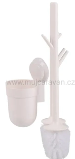 Štětka na toaletu s držákem a přísavkou