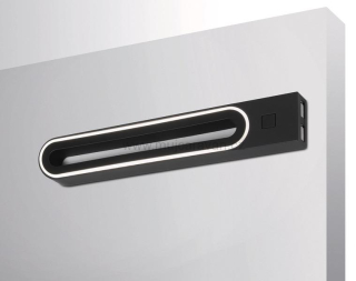 LED nástěnné svítidlo, 2x USB