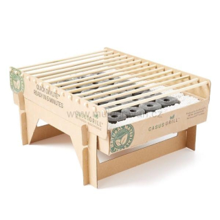 CasusGrill - jednorázový gril, šetrný k životnímu prostředí