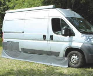 Vozidlová clona pro Fiat Ducato od 2006, 497 x 45 cm
