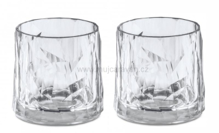 Sada 2 ks sklenic na vodu / džus Koziol Superglas 350 ml