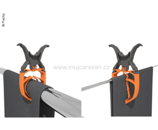 Upínací svorky FIXCLIP, sada 6 ks