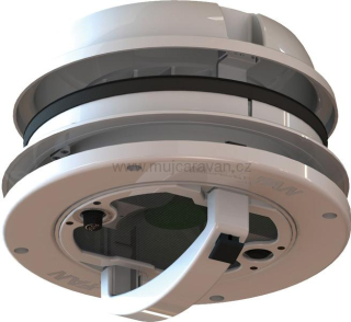 Střešní ventilátor MAXXAIR MaxxFan Dome Plus včetně LED - bílá