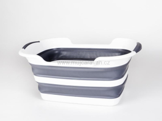 Skládací koš / vanička s výpustí