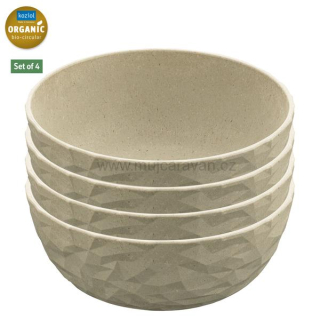 Sada 4 misek Koziol CLUB, pouštní písek