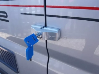 Univerzální zámek pro posuvné a zadní dveře, sada 2 ks