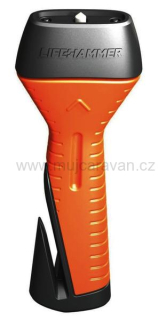 Multifunkční nouzové kladivo s upínacím držákem