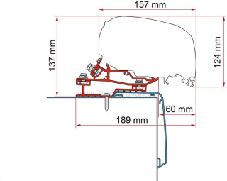 Adaptér pro F80 pro Rapido C55i C86i