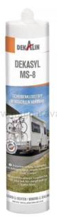 Dekalin DEKAsyl MS-8 lepidlo na okna černé, 290 ml