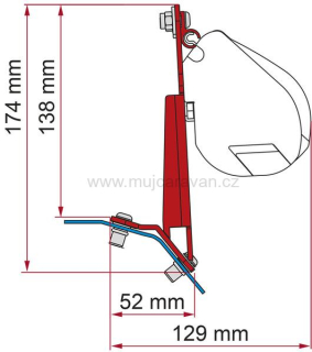 Adaptér F35 Pro Transit Custom