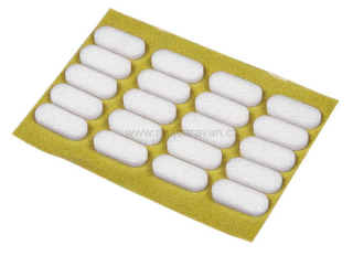 Plstěné dorazy 8 x 20 /3 mm (20 kusů)