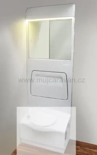 Sanitární stěna 4000