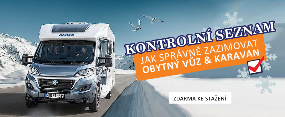 Jak správně zazimovat obytný vůz a karavan?
